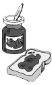 jam and bread